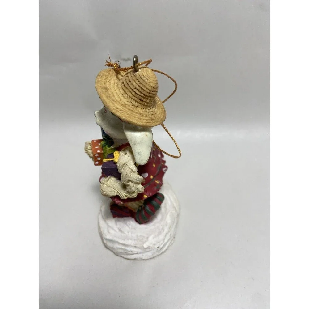House of Lloyd Christmas Around World Ornaments Rabbit Girl  With Presents